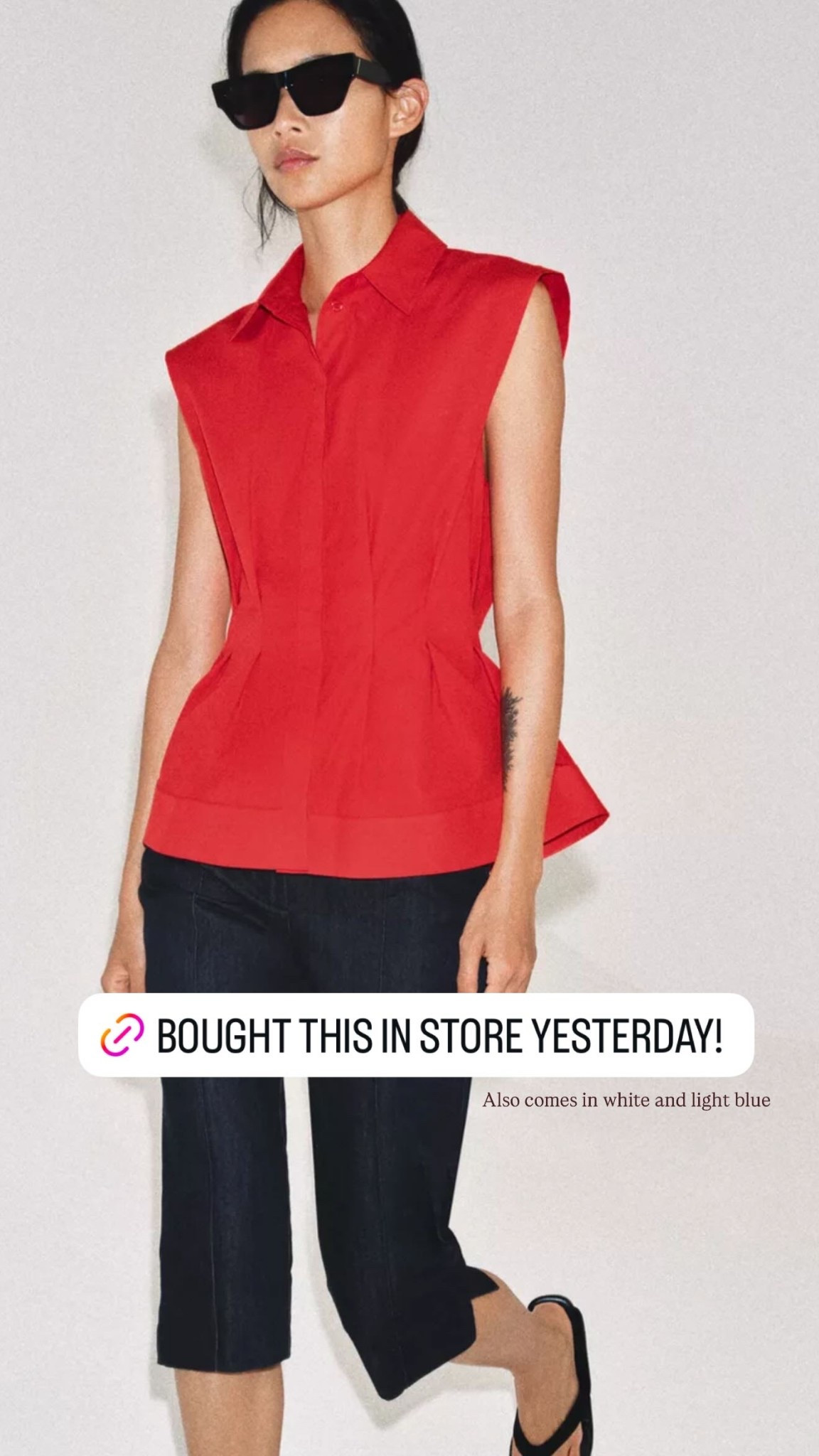 Bought this the other day from Zara! Also comes in white and light blue.

#LTKootd #LTKgrwm #LTKdayinmylife
