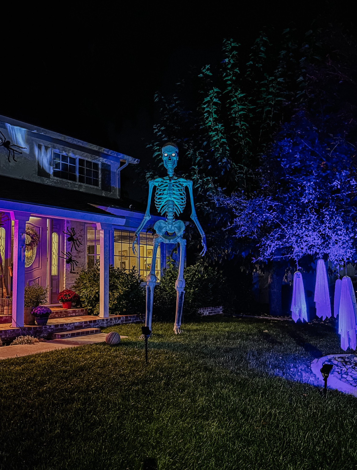 Are you ready for Halloween? I always love adding a few lights outside for an extra little touch! 

 #LTKSeasonal #LTKHome