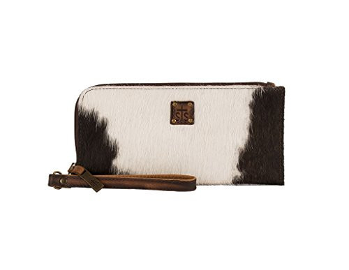 STS Ranchwear Western Leather Classic Cowhide Clutch | Amazon (US)