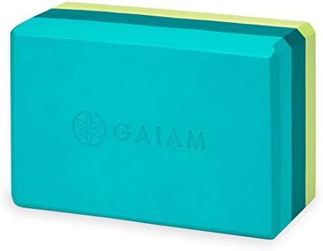 Gaiam Yoga Block - Supportive Latex-Free EVA Foam Soft Non-Slip Surface for Yoga, Pilates, Meditatio | Amazon (US)