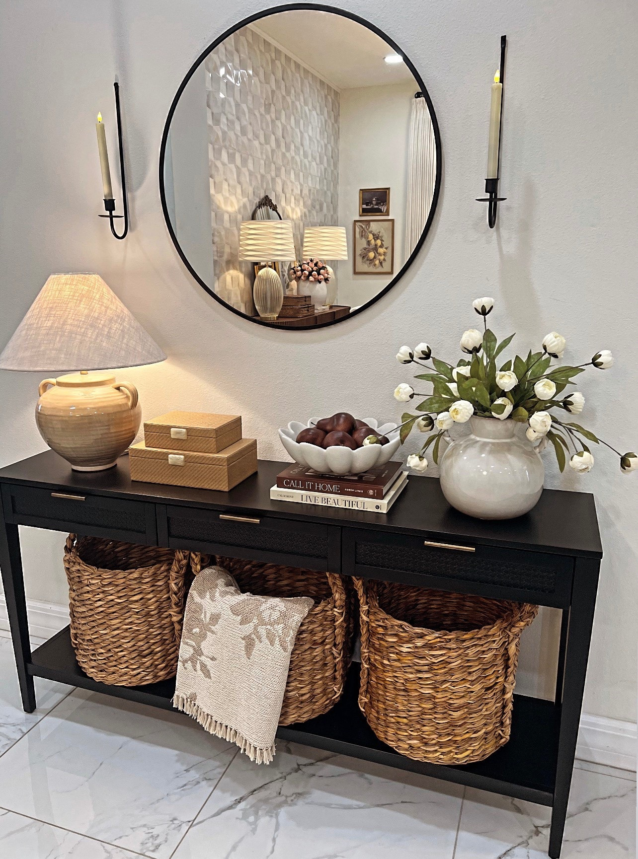 Console Table Decor🤍

#LTKHome #LTKSaleAlert #LTKSeasonal