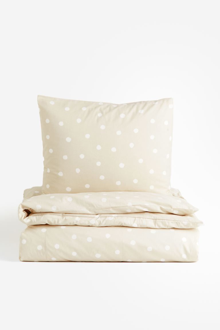 Twin Cotton Duvet Cover Set | H&M (US + CA)