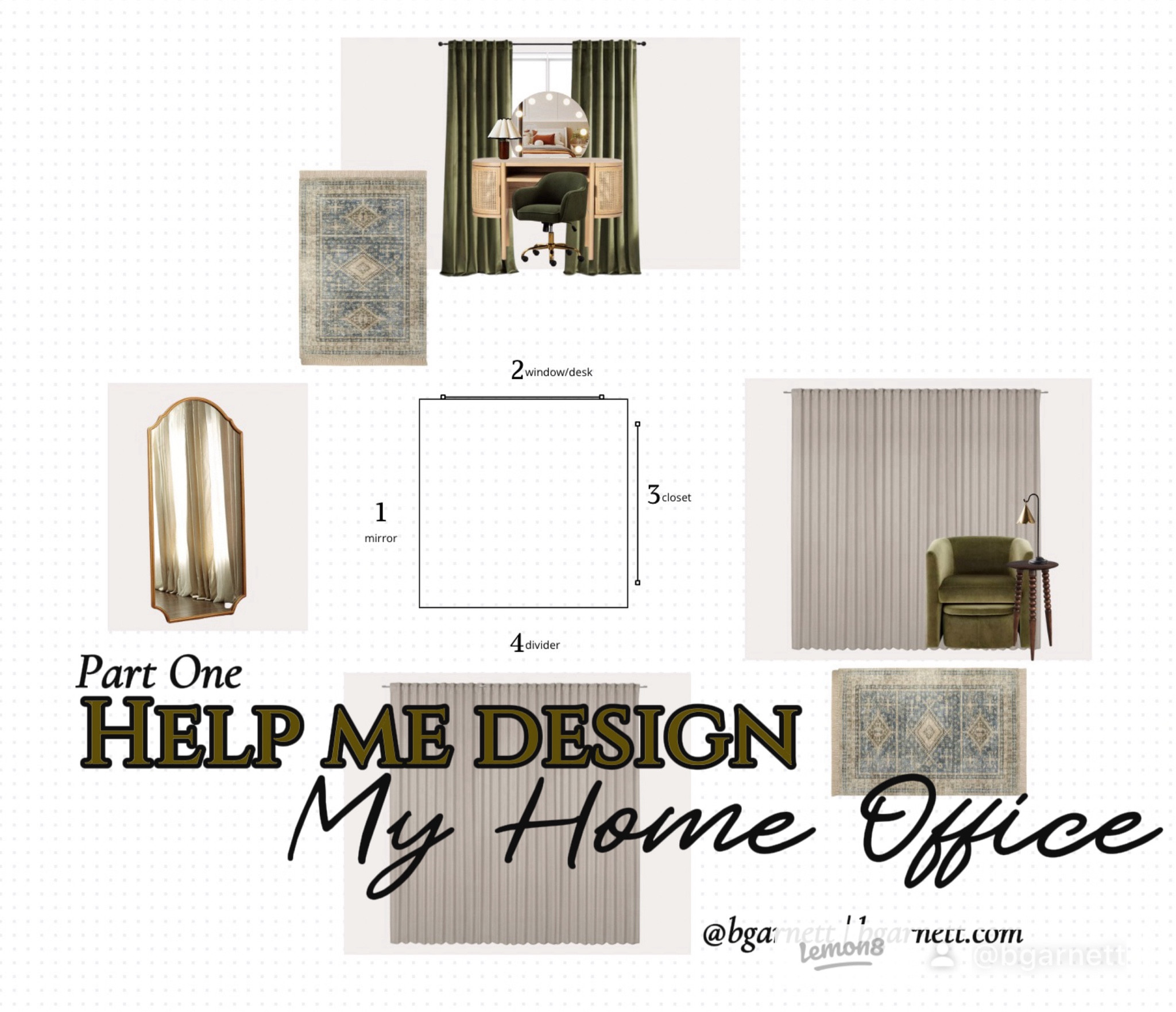 Starting to plant my home office…sharing my initial ideations 

Home office | target | wayfair | office decor | office chair | anthro home | anthropologie | velvet curtains | Etsy | floor mirror | area rug | linen curtains

#LTKStyleTip #LTKHome #LTKFindsUnder100