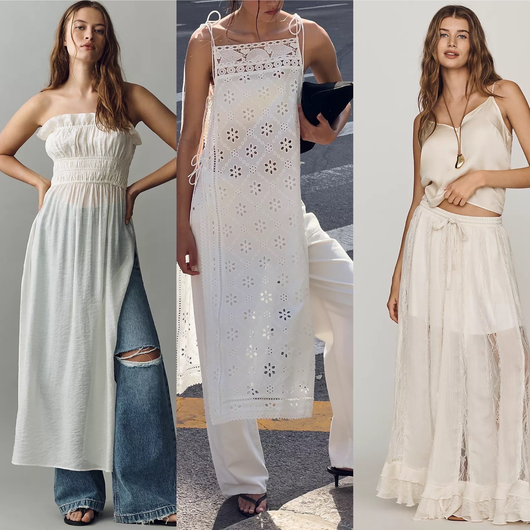 Summer whites are having a moment.

From eyelet details to flowing silhouettes, these pieces feel romantic, effortless, and endlessly wearable. The kind of outfits that work for slow mornings, weekend markets, beach dinners, and everything in between.

Easy to style, light to wear, and perfect for the season of long days and golden evenings.

#LTKStyle #SummerStyle #WhiteDress #BohoStyle #Anthropologie #SummerWardrobe #CoastalStyle #RomanticStyle #EffortlessStyle #EyeletDress

#LTKTravel #LTKSeasonal
