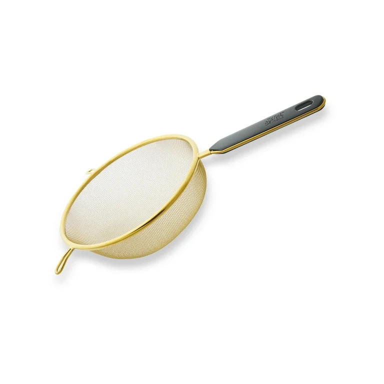 Thyme & Table 3-Piece Fine Mesh Gold Strainer Set | Walmart (US)