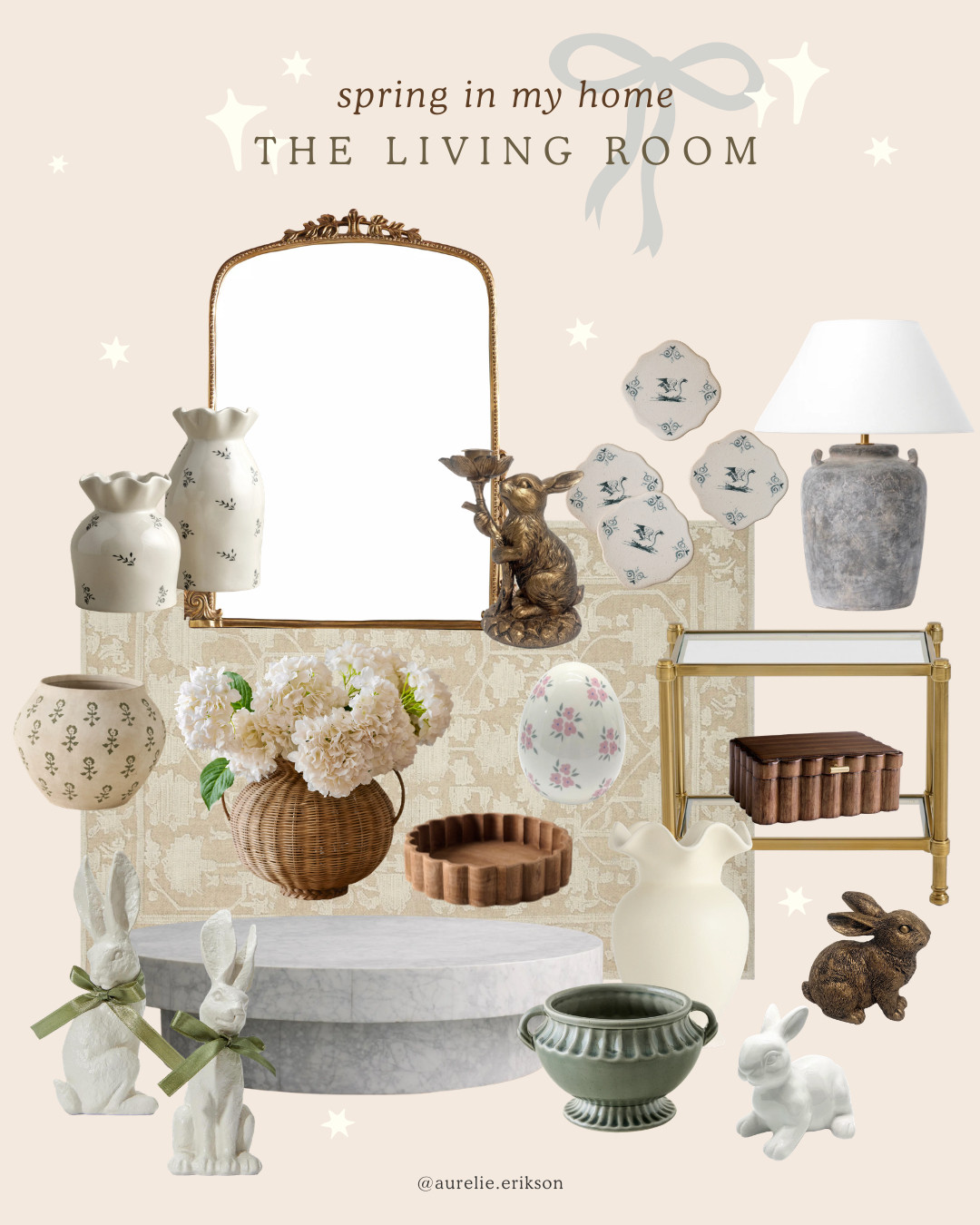 Spring living room links! 

 #LTKSeasonal #LTKHome