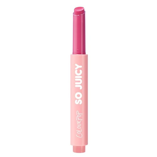ColourPop So Juicy Plumping Lip Gloss Balm - Hydrating Lip Gloss & Balm Hybrid with Peptides - Non-Sticky Formula - Visibly Plumps Lips & Delivers Buildable Color - Dolled Up (0.07 oz) | Amazon (US)