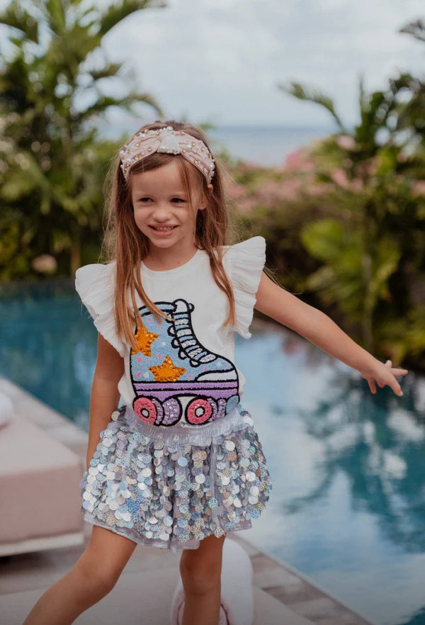 Roller Ruffle T-shirt    Best Seller | Lola + The Boys