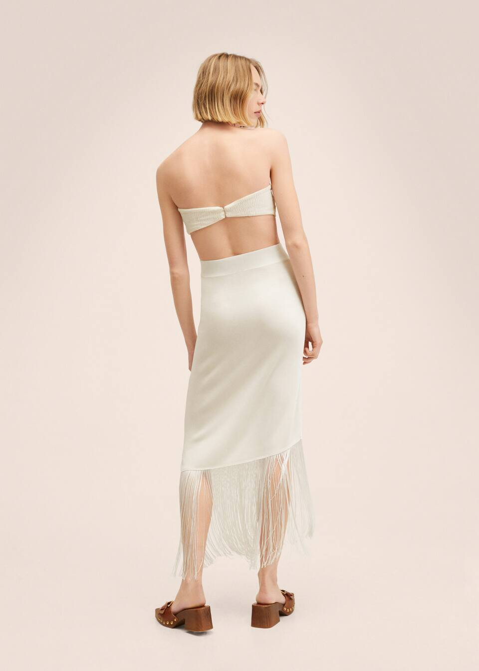 Knot crop top | MANGO (US)