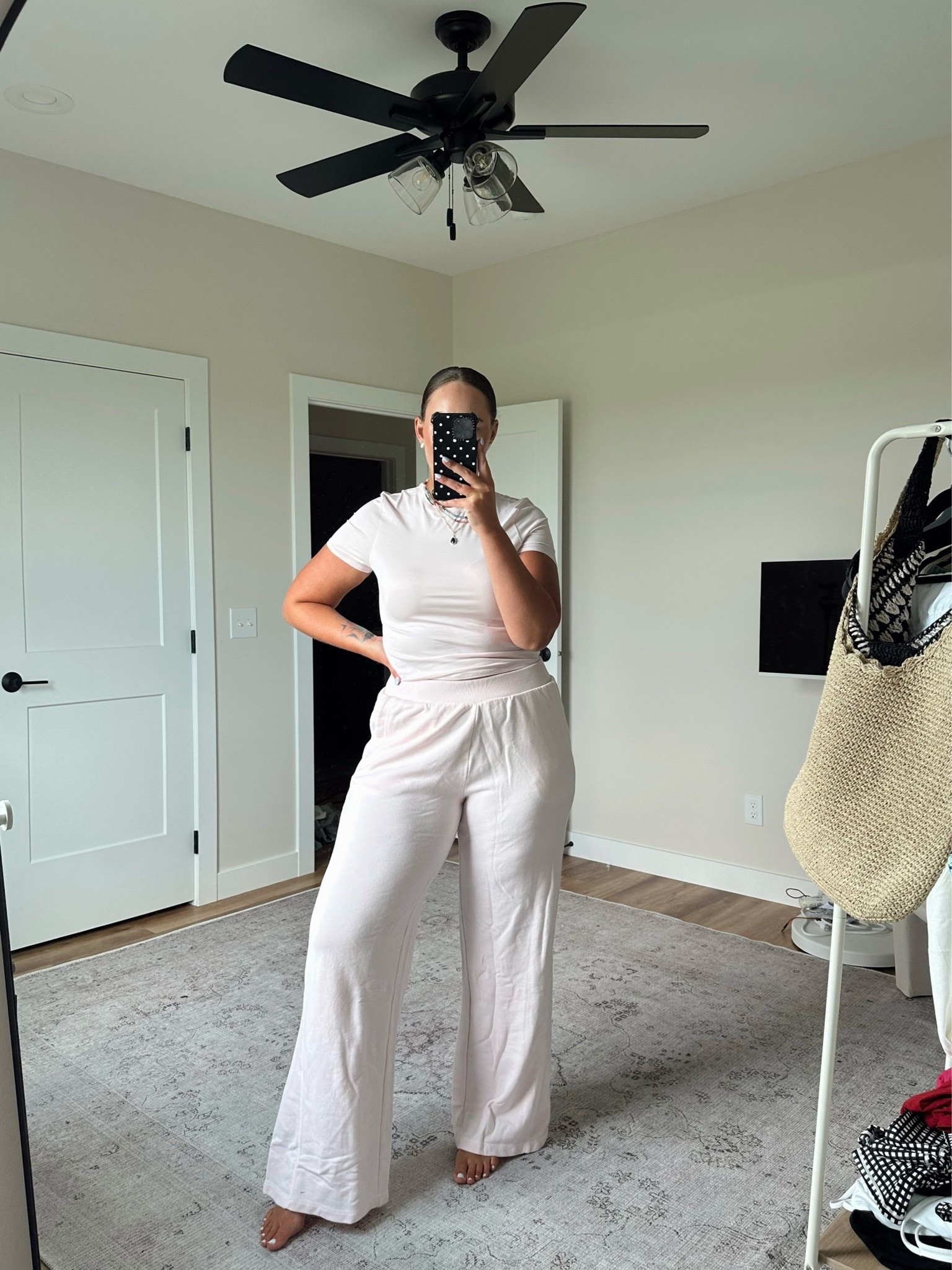 Aerie matching set! Wearing large top and large long pants! 

Use code STOCKNROLL to save $$

Aerie real, 


Tall girl fashion, size 14 summer to fall outfit, midsize fashion, midsize mom style, casual early fall outfit, fall transitional outfit inspiration, tall women clothing, everyday outfit ideas, mom outfit ideas for fall, early fall outfits 2026 women, midsize summer outfits, casual mom outfits, casual outfit ideas, cozy fall outfits,

#LTKSaleAlert #LTKTall #LTKMidsize
