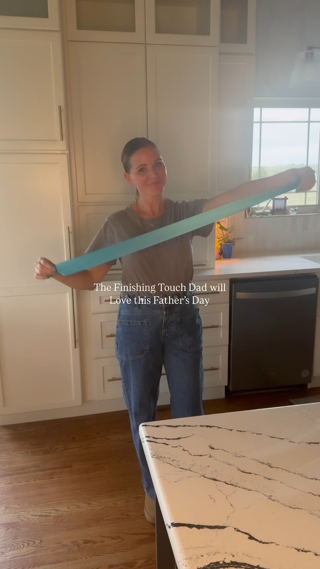 This simple Father’s Day gift wrap idea takes just a few extra minutes and adds a personal, polished touch. Use a ribbon to create a tie shape—no special tools needed, just a little creativity. Perfect for the dad who deserves a gift that looks as thoughtful as it is.