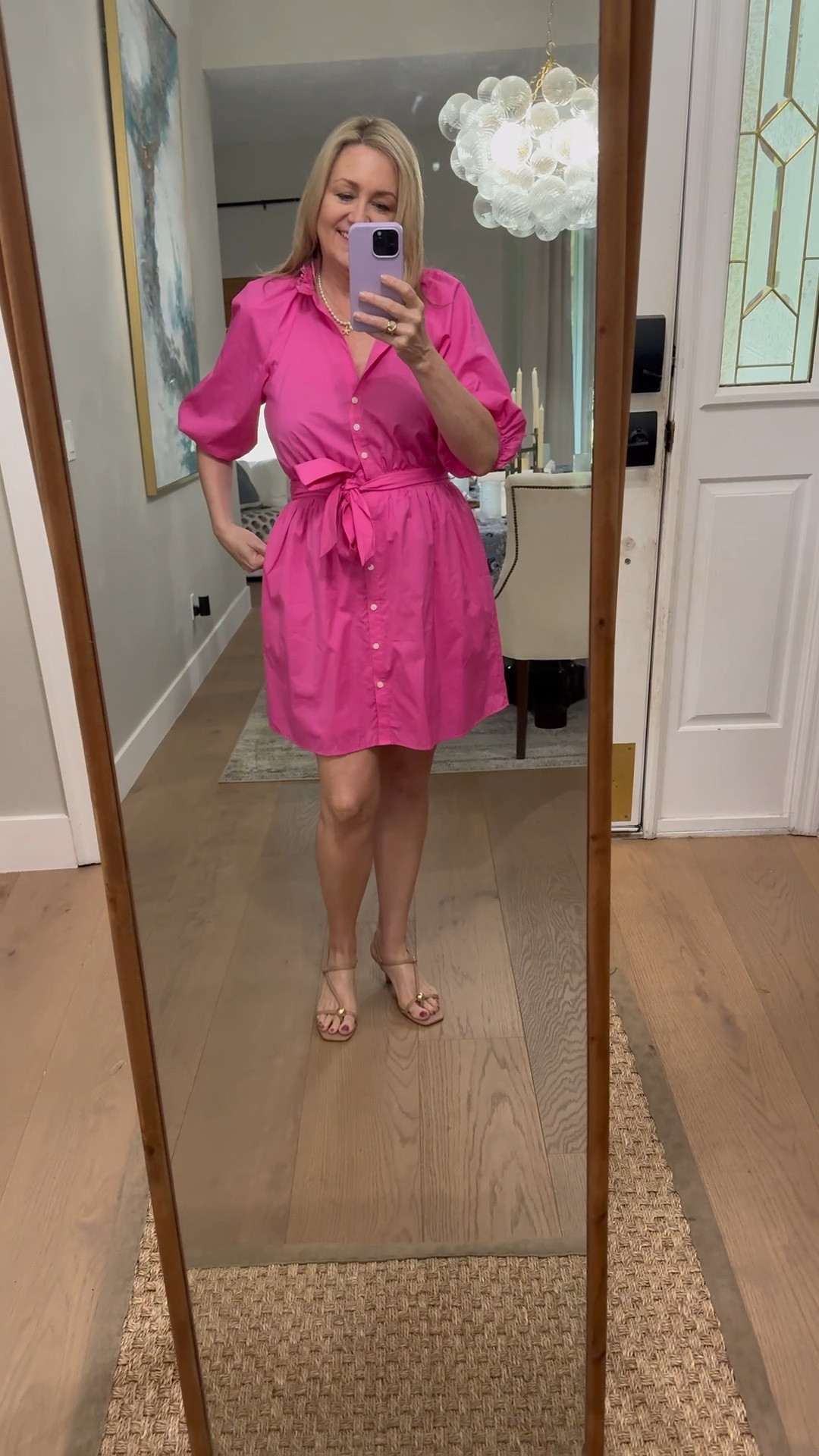 Such a pretty color and so easy to wear!  I got so many “pretty in pink” compliments! 

#ThisisAnn

#LTKdayinmylife #LTKootd #LTKSaleAlert