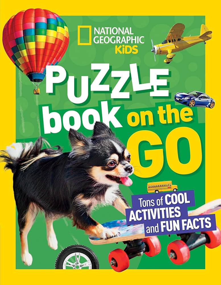 National Geographic Kids Puzzle Book: On the Go (NGK Puzzle Books) | Amazon (US)