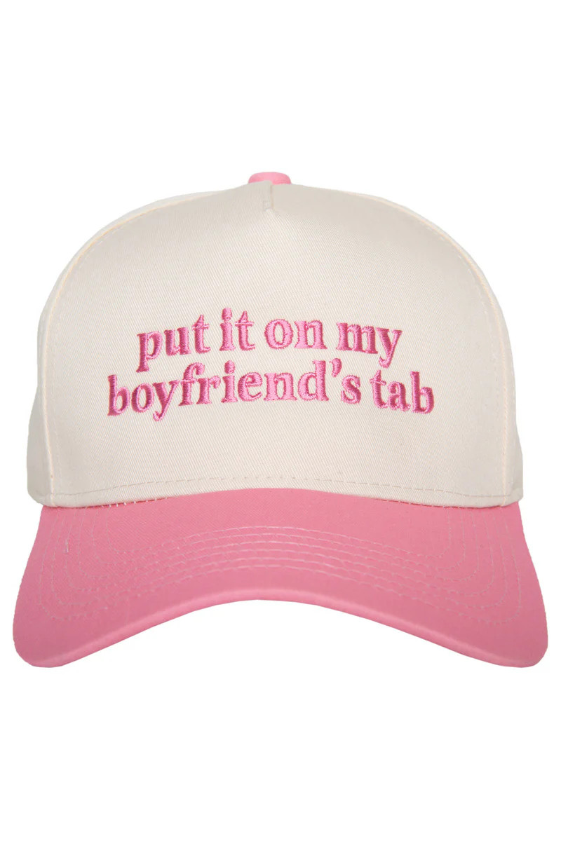 Put It On My Boyfriend's Tab Two-Toned Vintage Hat | Katydid.com