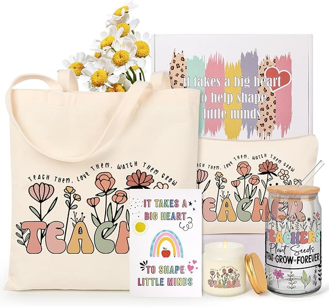 Tecanne Teacher Appreciation Gifts, Teacher Gifts for Women, Back to School Gifts, End of The Yea... | Amazon (US)
