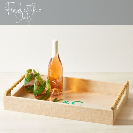 This customizable bamboo tray is ideal for using in your own home or giving as a gift! We love to use trays on coffee tables, console tables, and even kitchen islands!

#LTKfamily #LTKhome #LTKSeasonal