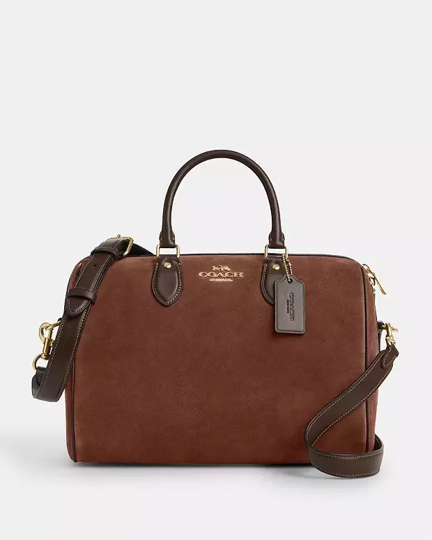 Rowan Large Satchel Bag | Coach Outlet US
