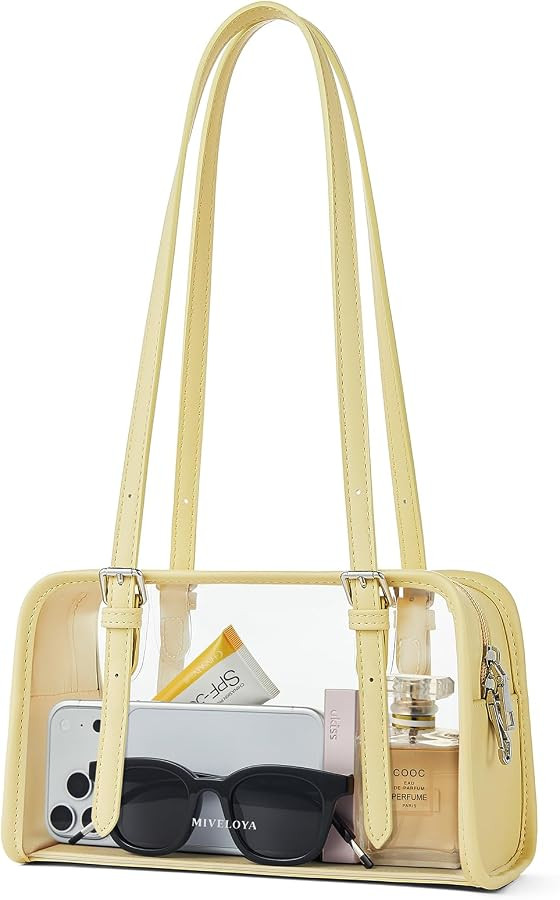 Clear Bag for Stadium Events, Women's Clear Purse | Amazon (US)