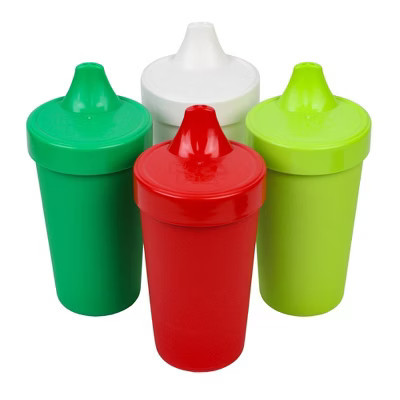 Re-Play 10 fl oz Holiday No-Spill Sippy Cups - Christmas - 4pk | Target