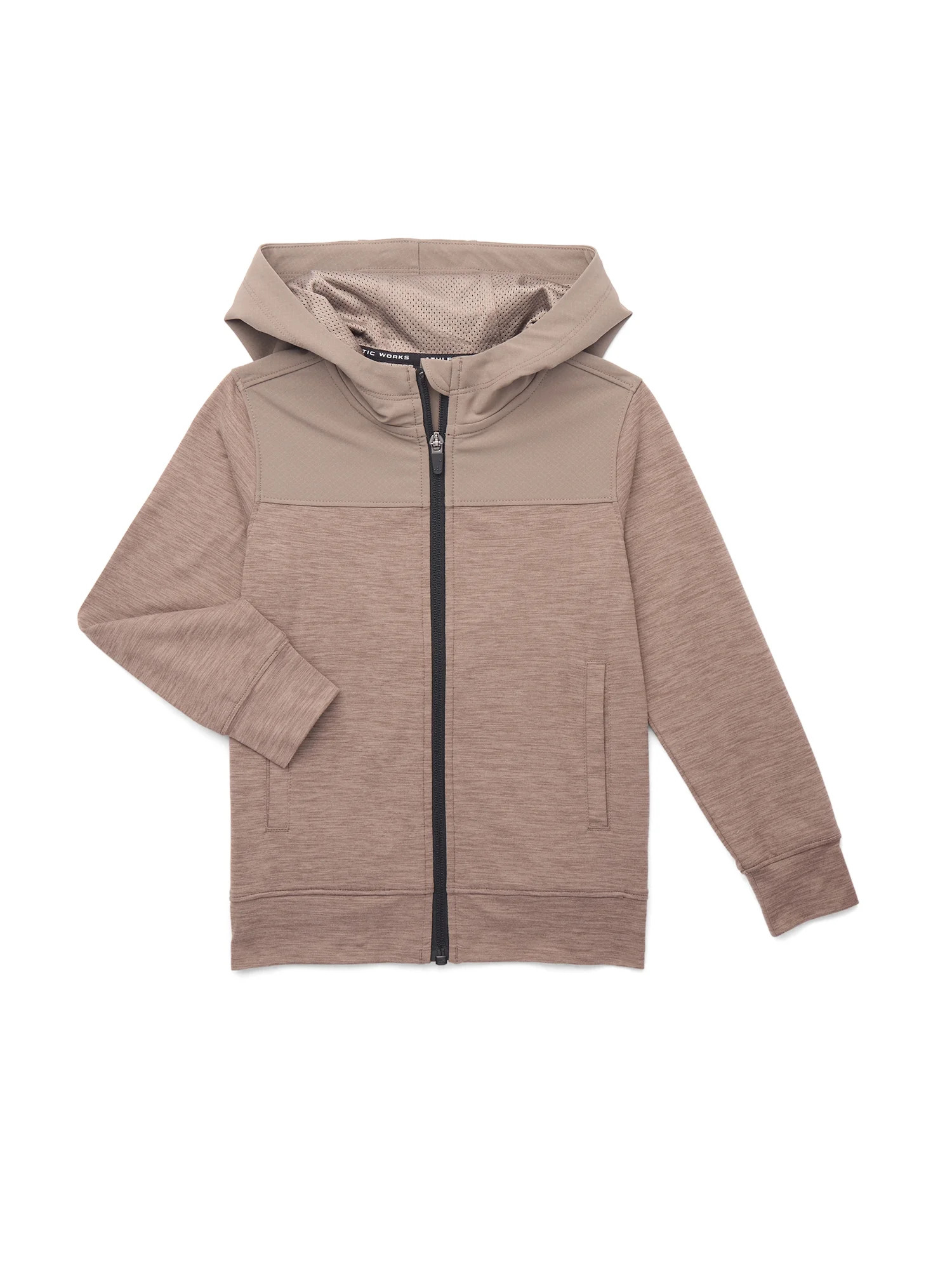 Athletic Works Boys Knit Performance Jacket, Sizes 4-18 | Walmart (US)