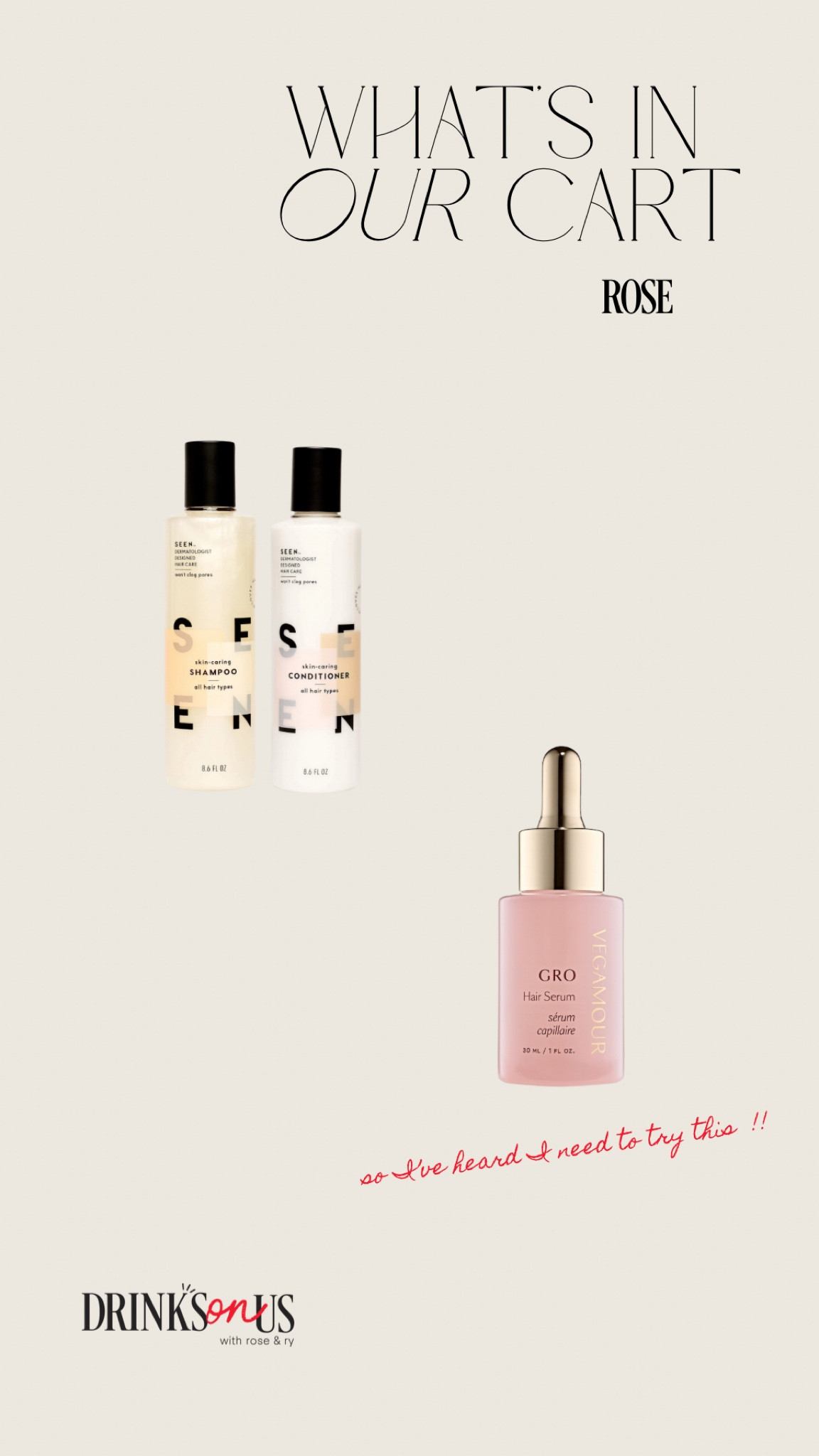 Products mentioned in Episode 53 of Drinks On Us, “Whats In Your Cart?” segment!! 

#LTKsalealert #LTKbeauty #LTKfindsunder50