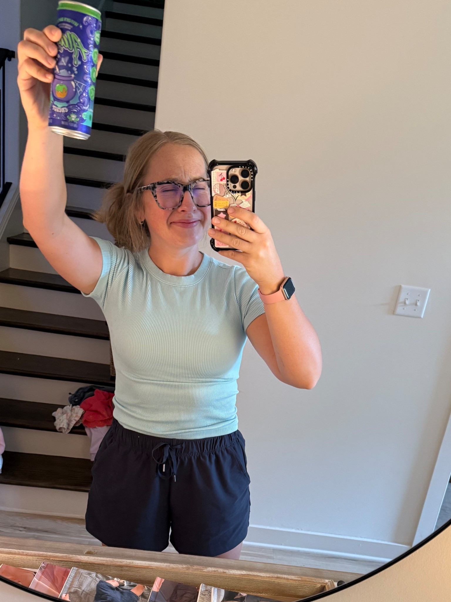 Old navy athletic wear - short sleeve old navy shirt / ribbed workout top / workout outfit / pre fall outfit idea 

#LTKSeasonal #LTKActive #LTKPetite