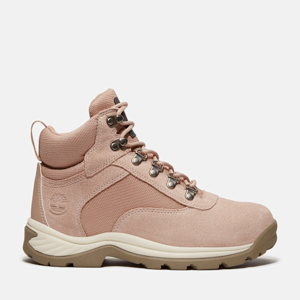 Timberland Women's White Ledge Waterproof Hiking Boot in Ltbeisuedwmdgry | Timberland (US)