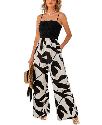 Women's Influence Tropical Jumpsuit | Macy's