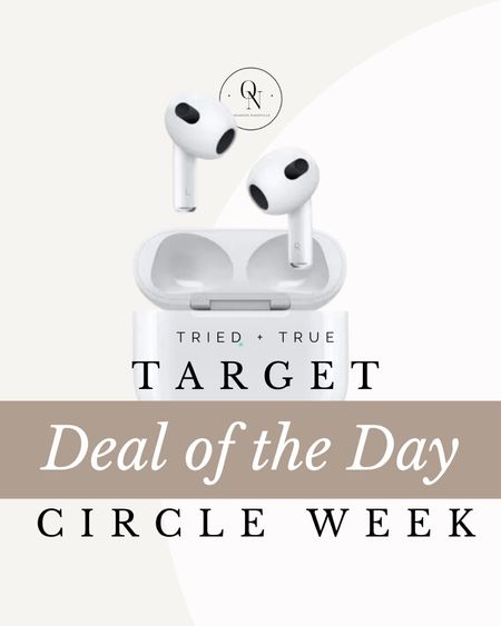 Tons of great deals during target circle week! These 3rd generation Apple air pods are targets deal of the day today only! 

#LTKsalealert #LTKxTarget