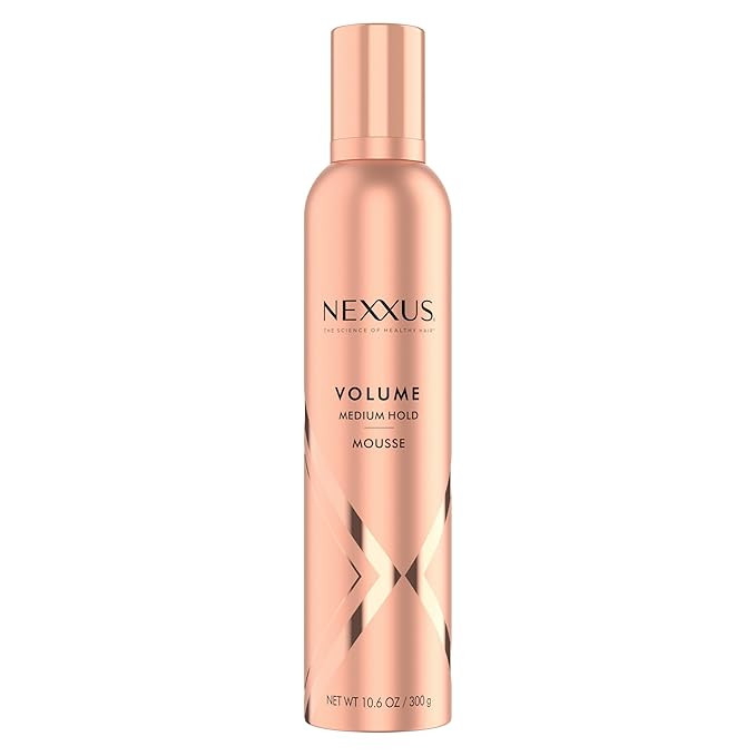 Nexxus Volumizing Foam Hair Mousse, Volume Volumizing Mousse, Hair Styling Mousse, Pink, 10.6 Oun... | Amazon (US)
