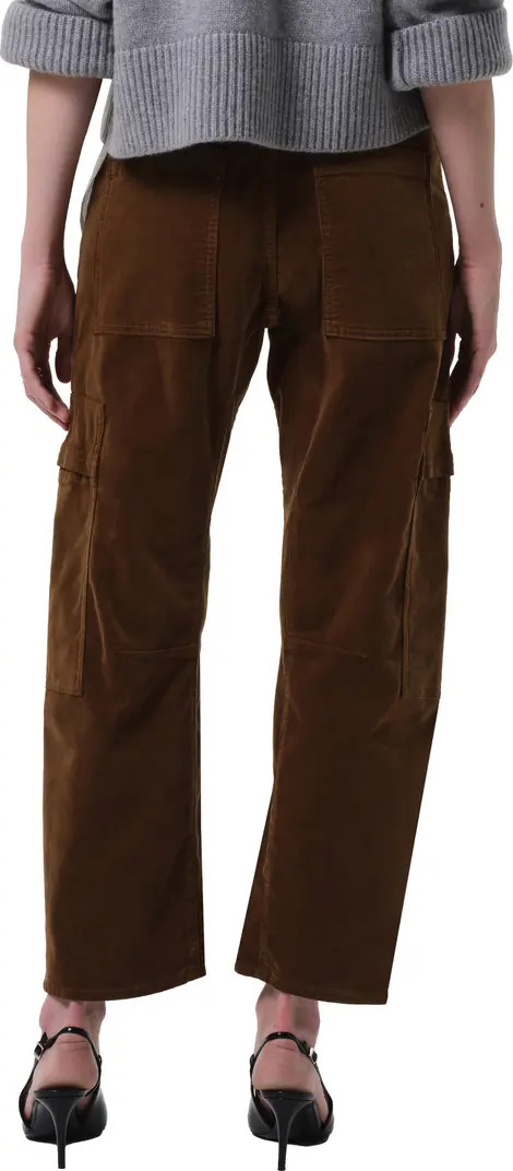 Citizens of Humanity Marcelle Low Rise Barrel Corduroy Cargo Pants | Nordstrom | Nordstrom