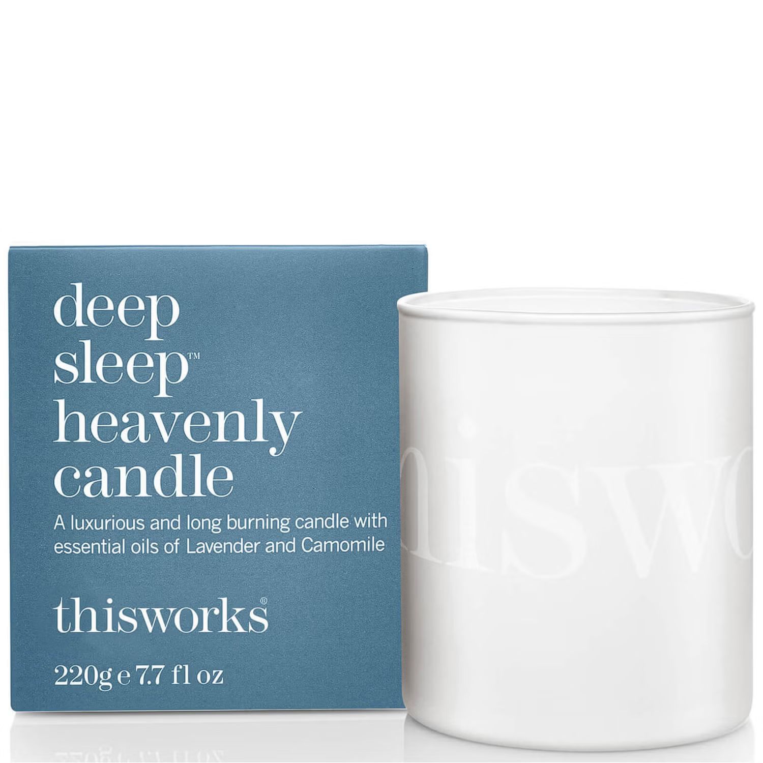 this works Deep Sleep Heavenly Candle (220g) | Skinstore