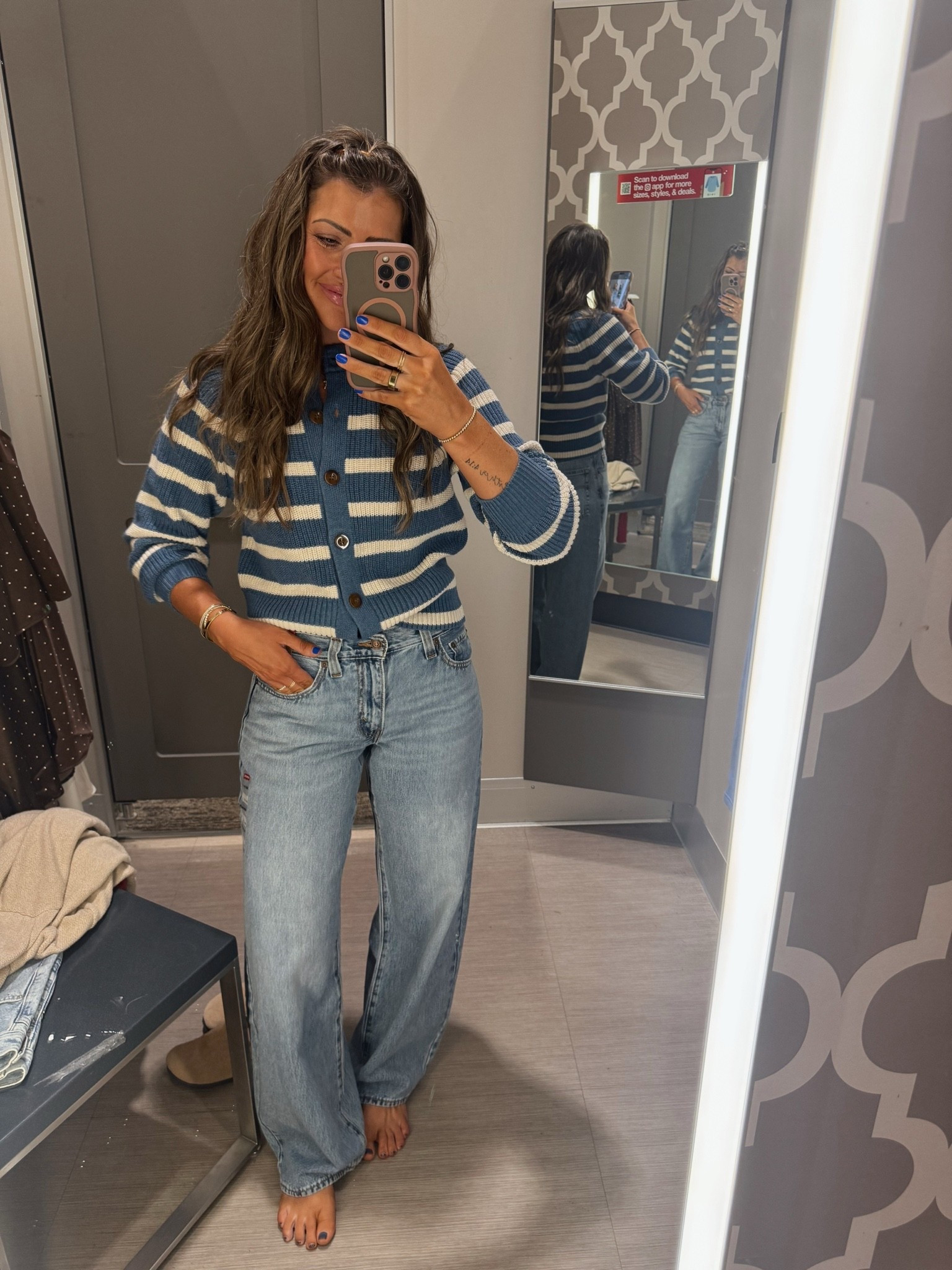 40% off sweater!!! XS. Jeans size 2