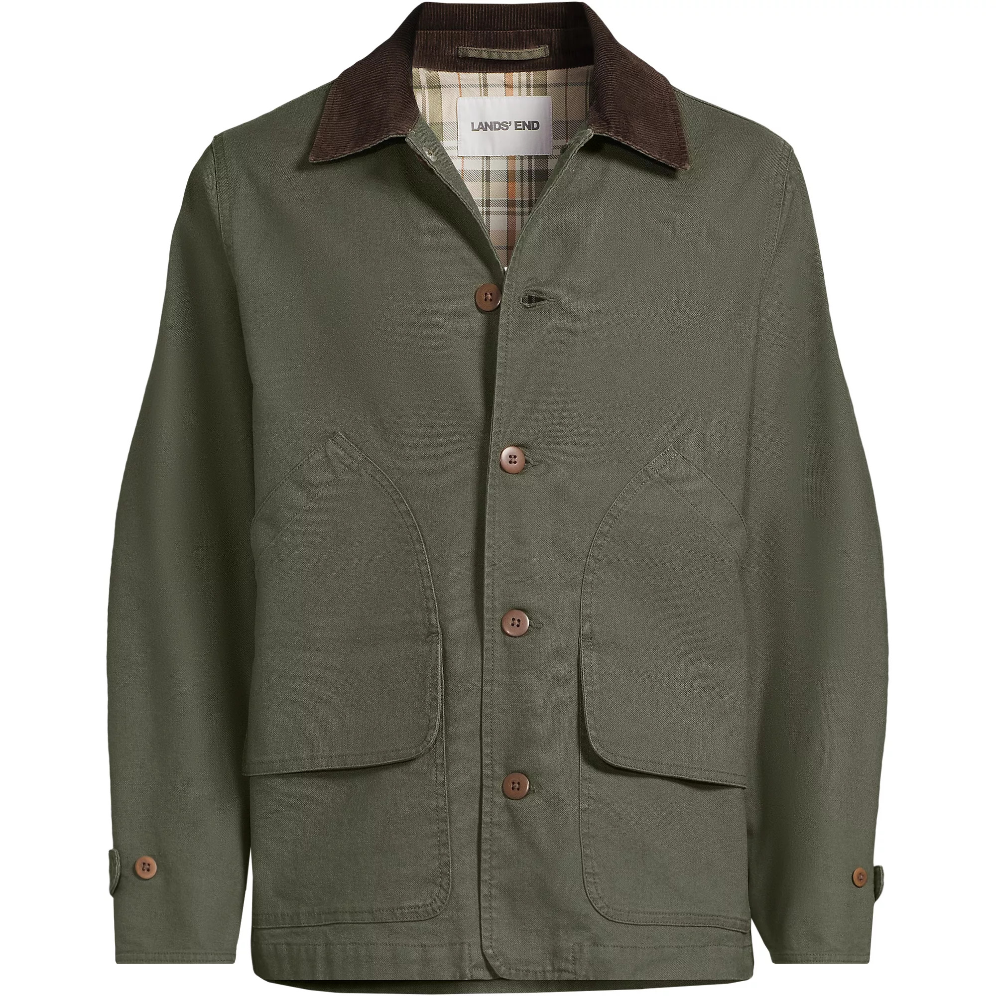Men's Canvas Barn Jacket | Lands' End (US)
