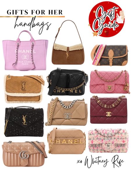 Gift Guide 2022
Handbags for her
Handbag gift guide 


#LTKGiftGuide #LTKHoliday #LTKSeasonal