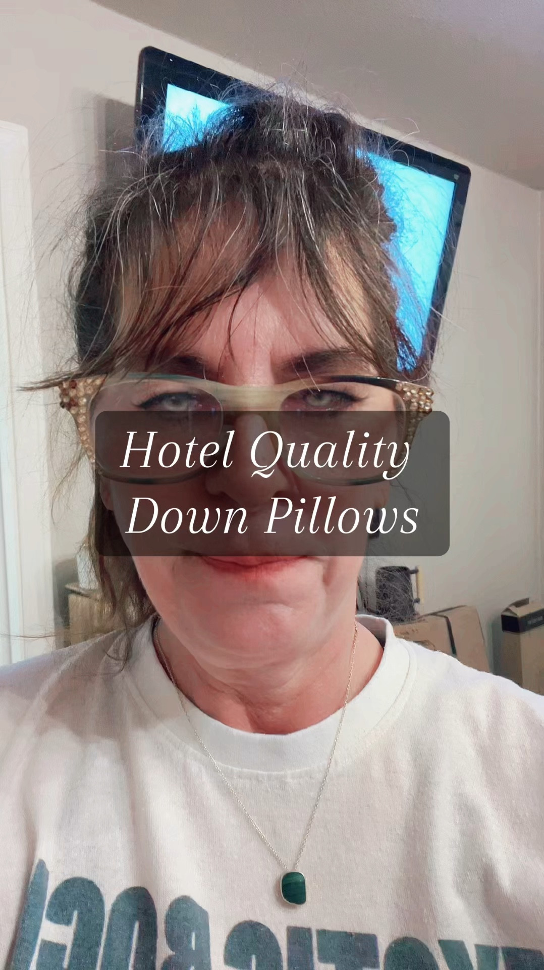 🌟 Pillow Talk Time! 🌟
So, my old pillows were getting as lifeless as a Monday morning without coffee. I woke up one day and thought, "Nope, it’s time for an upgrade!" That’s when I stumbled upon these Goose Down and Feather Luxury Pillows, and let me tell you how amazing these are. 
Grab Yours Here: https://amzn.to/4cFdL00

They are fluffy, soft, and so comfortable to lay on, I almost don't want to get out of bed (not that I needed more excuses!). 
Ever had that moment where your head just sinks into pure bliss? That’s my every night now! These pillows are like resting your head on a cloud that’s having a spa day. Plus, they’ve turned my bed into the ultimate cozy retreat—perfect for those Sunday morning sleep-ins or late-night reading sessions.

Goodbye, flat and boring pillows! Hello, luxurious nights filled with sweet dreams and well-rested mornings. If your pillows are looking a bit tired and grumpy, do yourself a favor and upgrade to these fabulous Goose Down and Feather Luxury Pillows. Your head—and your happiness—will thank you! 💖✨

#pillows #sweetdreams #SleepLikeABaby #ComfortAndStyle #comfortzone #BeddingEssentials #BedroomUpgrade #pillowtalk #amazonhomefinds #amazonfind #founditonamazon #amazonfinds #luxurybedding

#LTKStyleTip #LTKVideo #LTKHome