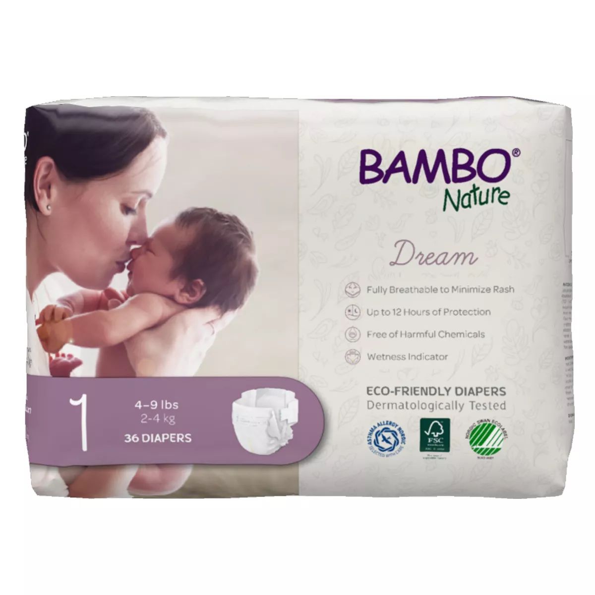 Bambo Nature Dream Disposable Diapers, Eco-Friendly, Size 1 | Target