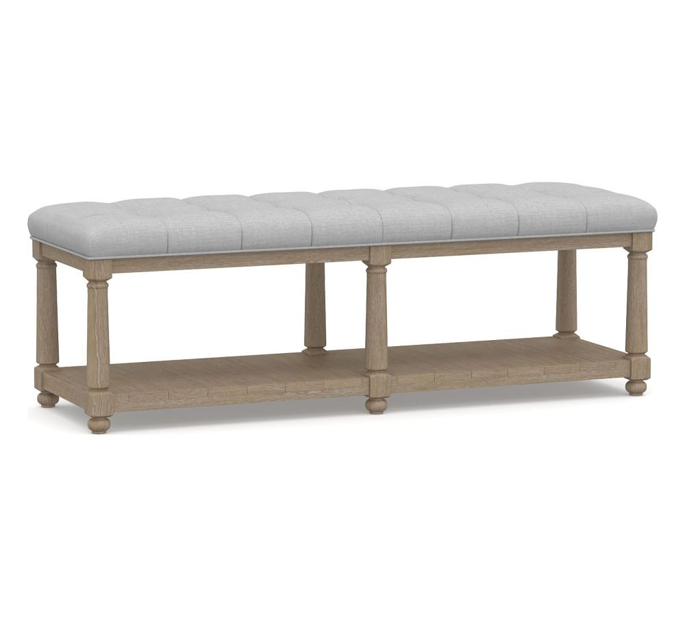 Berlin Tufted Bench | Pottery Barn (US)