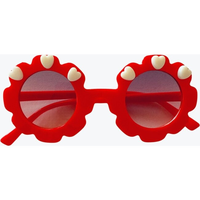 Vday Love Cami Flower Sunnies, Red | Maisonette
