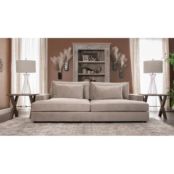 Bailey 94" Square Arm Sofa with Reversible Cushions | Wayfair Professional