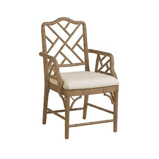 Dayna Arm Chair with Sandberg Parchment Seat | Ballard Designs, Inc.