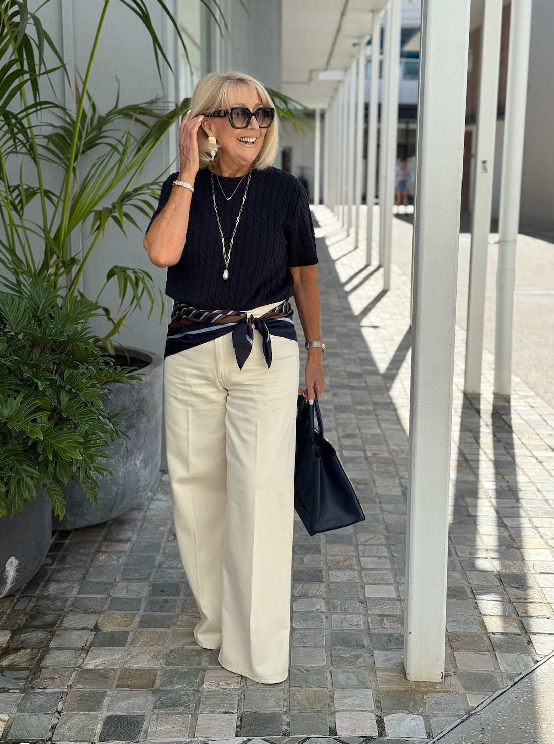 I’VE GOT 2 FABULOUS SCARF IDEAS!  💙🤍

SCARVES a such a HUGE TREND at the moment and I can’t get enough of them. 

Which is your FAVOURITE?

🔗  SHOP:  LINKS in BIO and STORIES or Message SHOP! 🛍

#EverydayStyles #StyleOver50 #StyleInspiration #CasualChic #OOTD 

 #LTKaustralia #LTKover50style #LTKstyletip