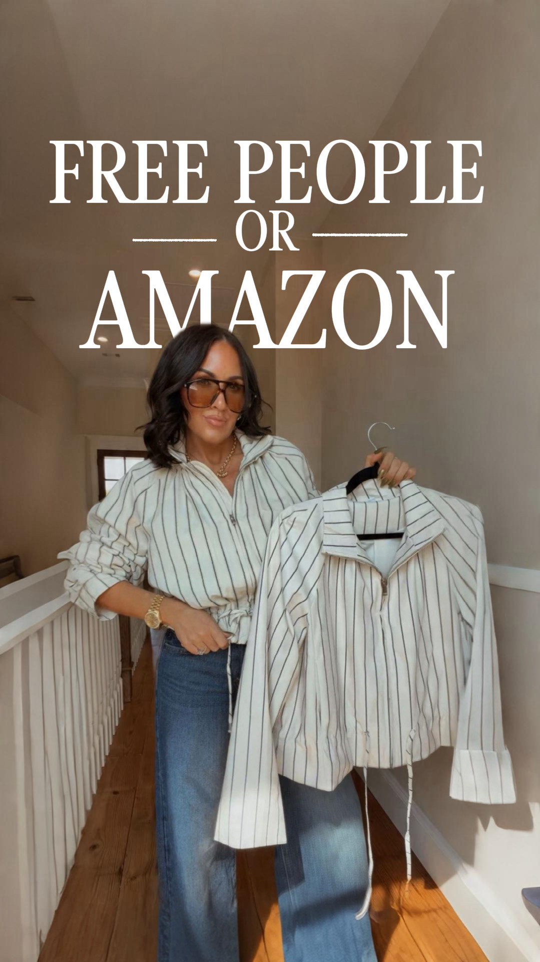 Amazon doesn’t win every time 😬 This one? I’d spend the extra. The Free People fabric, movement + fit are SO much better.