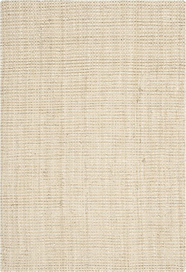 SAFAVIEH Natural Fiber Collection Accent Rug - 2' x 3', Ivory, Handmade Farmhouse Jute, Ideal for... | Amazon (US)