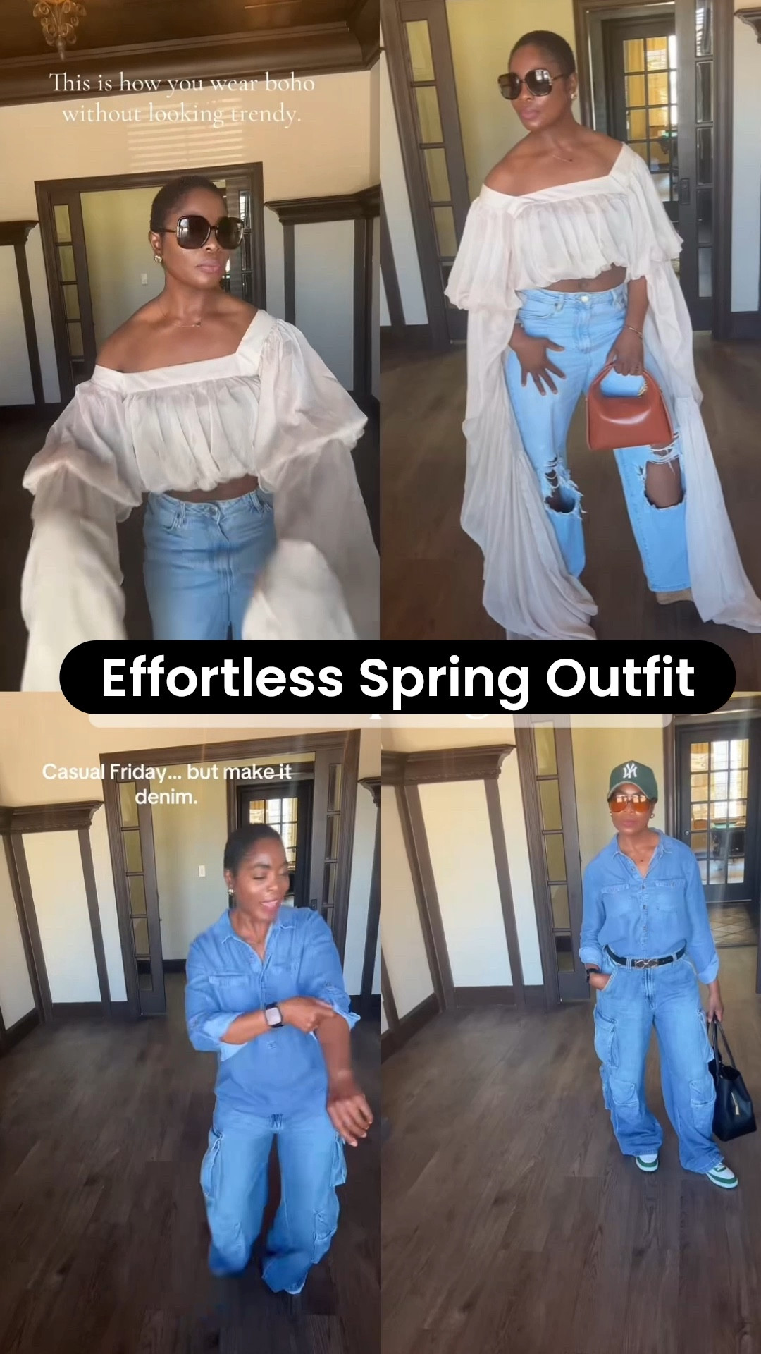 Effortless spring outfits that elevate everyday style.

Relaxed denim, a chic flowy blouse, and statement accessories are my go-to formula when I want to look polished without overthinking the outfit.

These pieces instantly make casual look elevated.

Shop the full outfit details here and follow me on LTK @Wedeh_Styles for more effortless style finds.


#LTKootd #LTKOver40 #LTKSpringSale