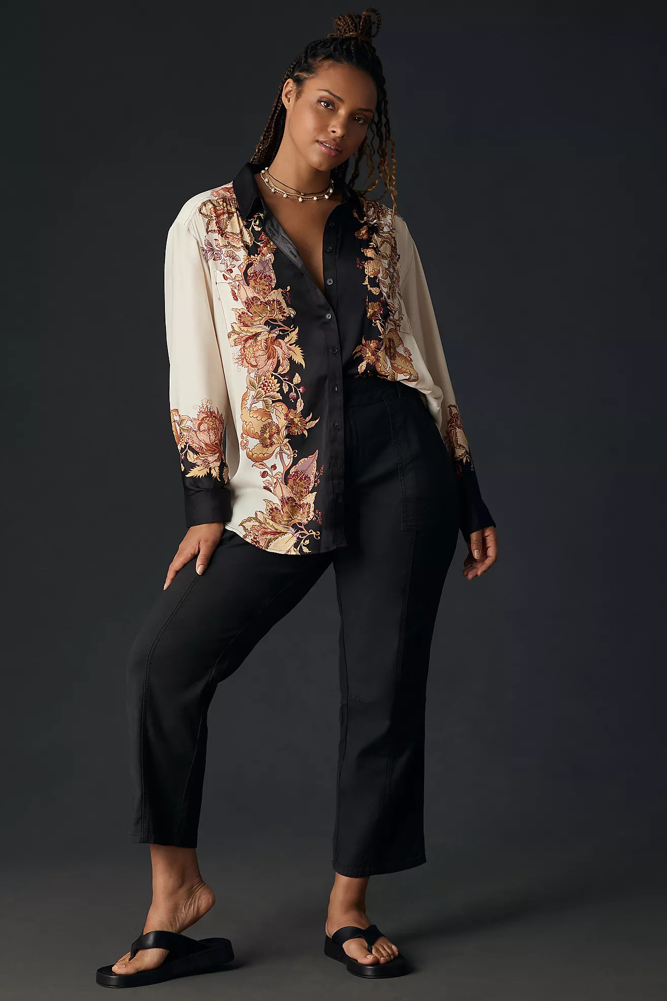 By Anthropologie Relaxed Buttondown Blouse | Anthropologie (US)