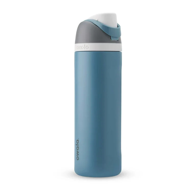 Owala 24 oz. FreeSip Insulated Stainless Steel Water Bottle - Blue Oasis | Walmart (US)