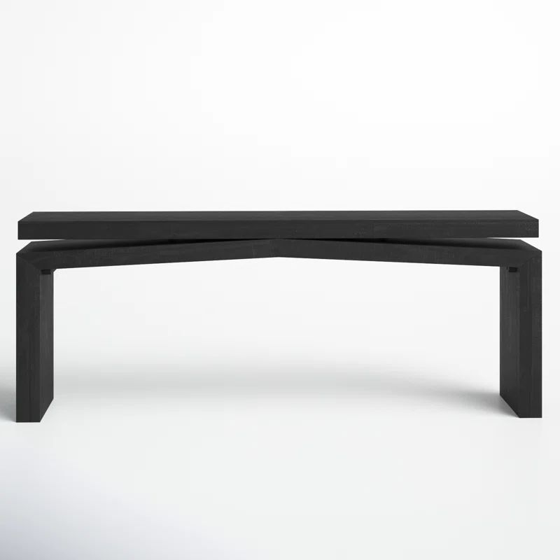 Henn 78.75'' Solid Wood Console Table | Wayfair North America