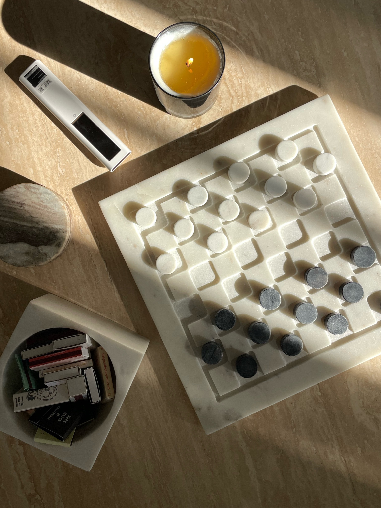 this marble checker board is one of my most complimented pieces! I can't find an exact link but honestly found better options- now I want to upgrade!! Great gift idea as well

#LTKFindsUnder100 #LTKGiftGuide #LTKHome