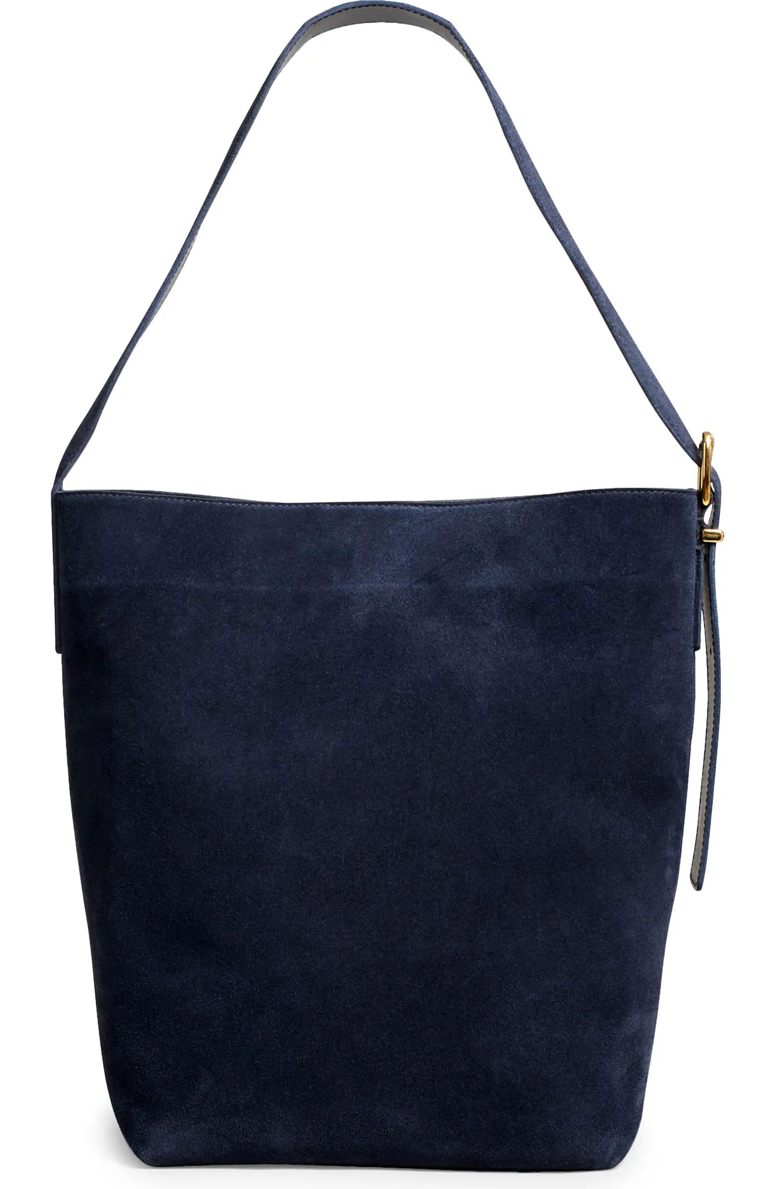 Essentials Suede Bucket Bag | Nordstrom